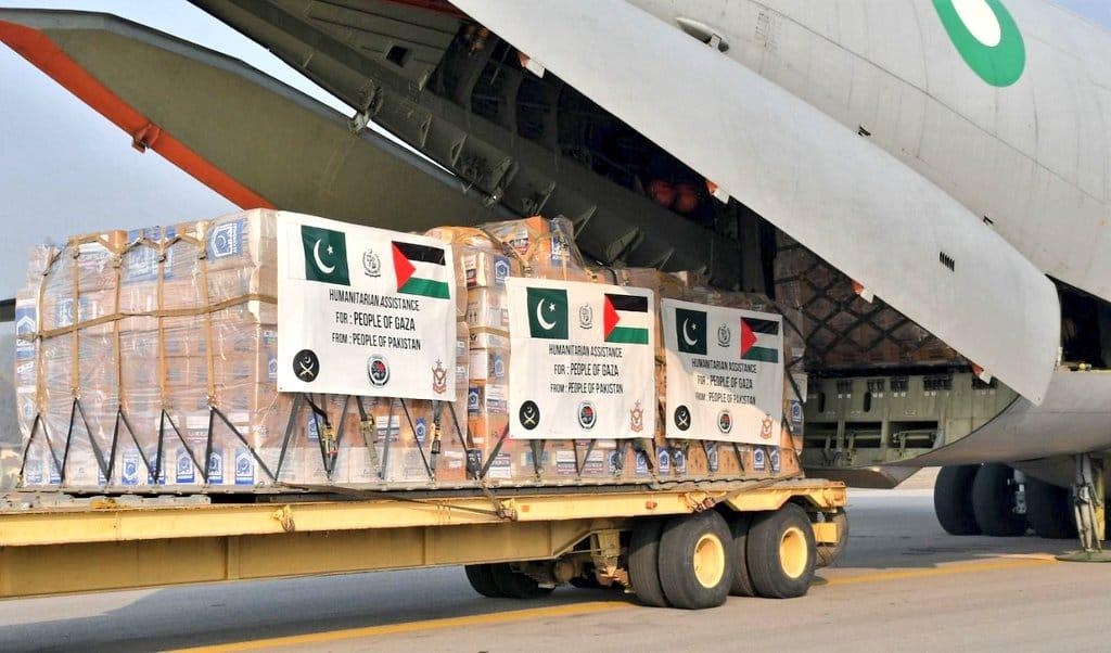 NDMA Dispatches Fourth Tranche of Humanitarian Assistance for Palestine